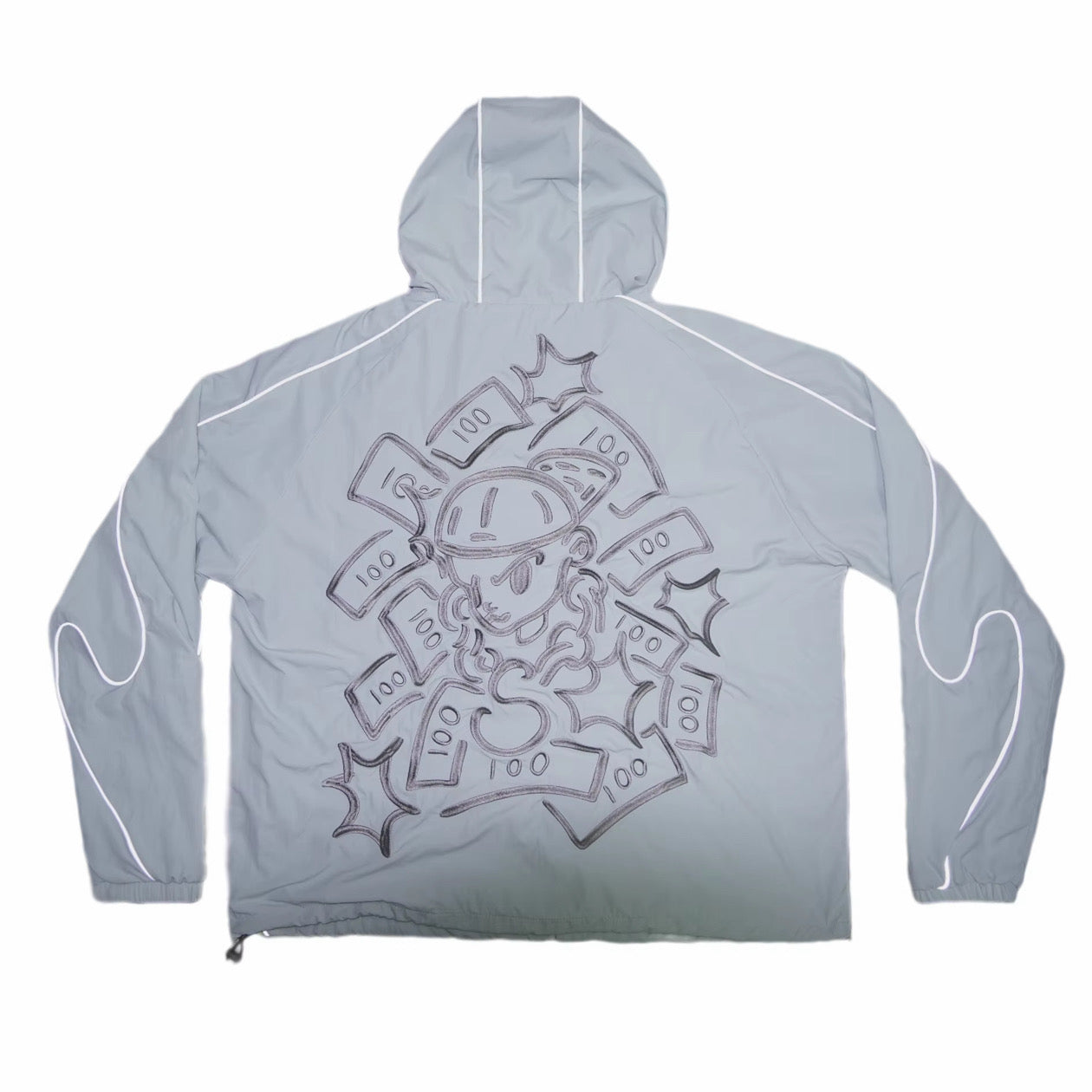 ICE WHITE WINDBREAKER