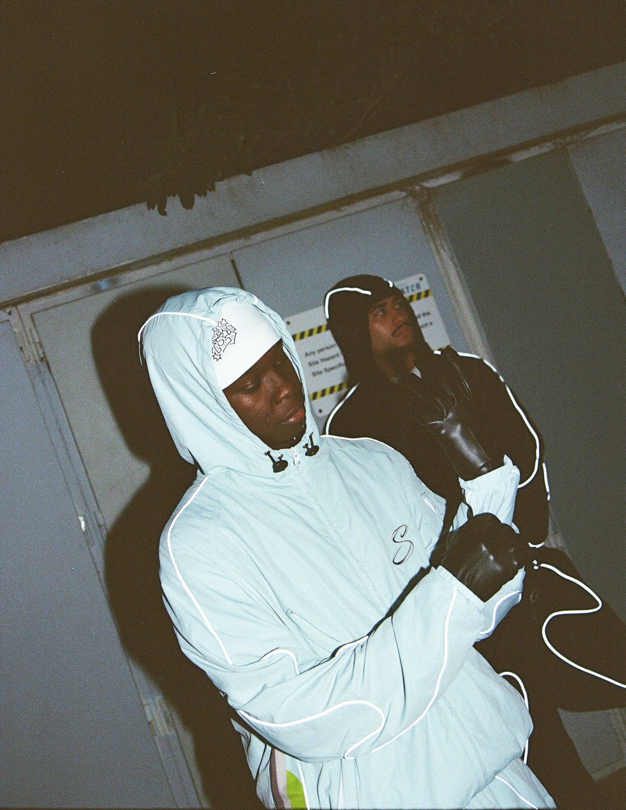ICE WHITE WINDBREAKER