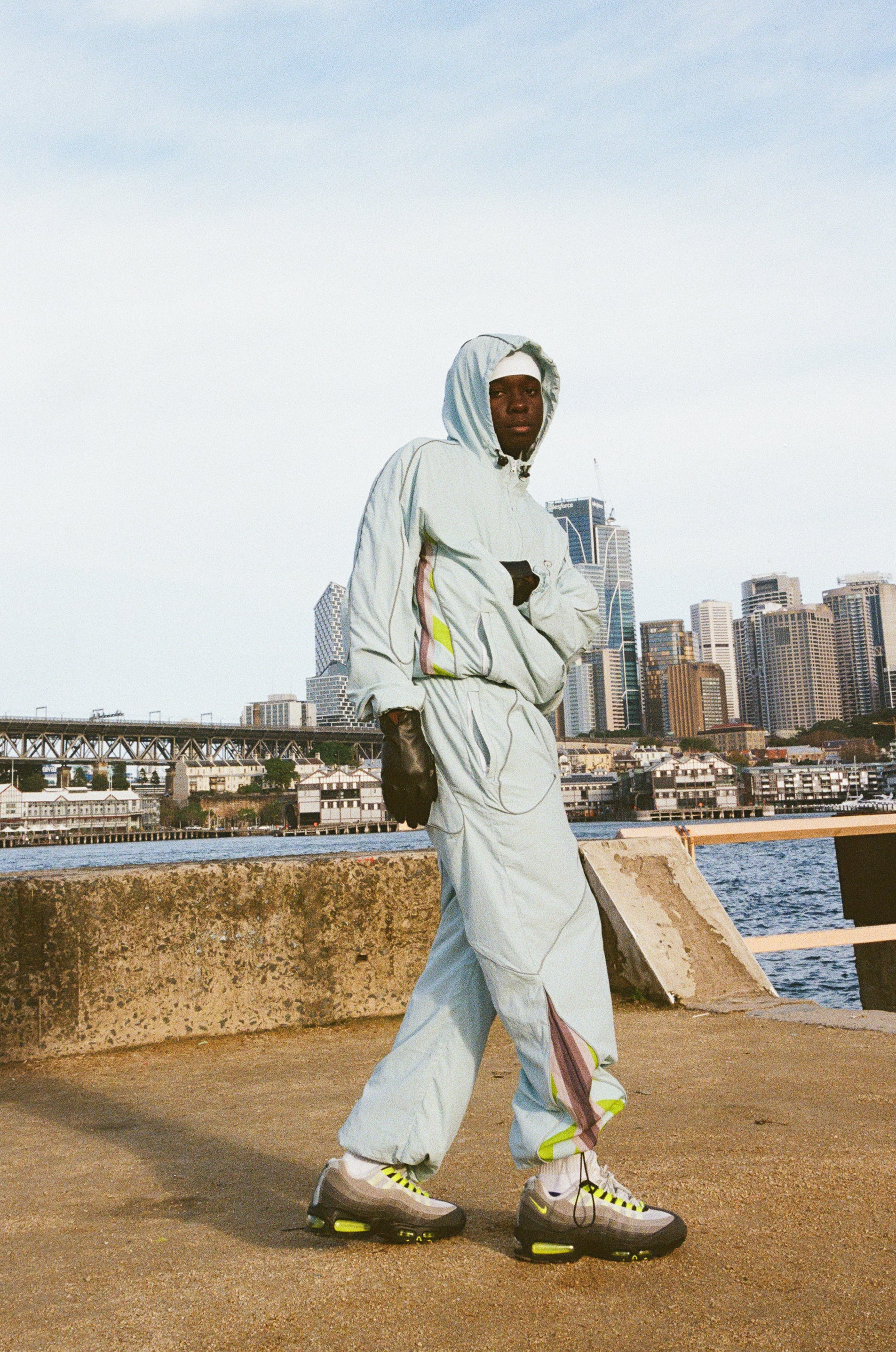 ICE WHITE WINDBREAKER