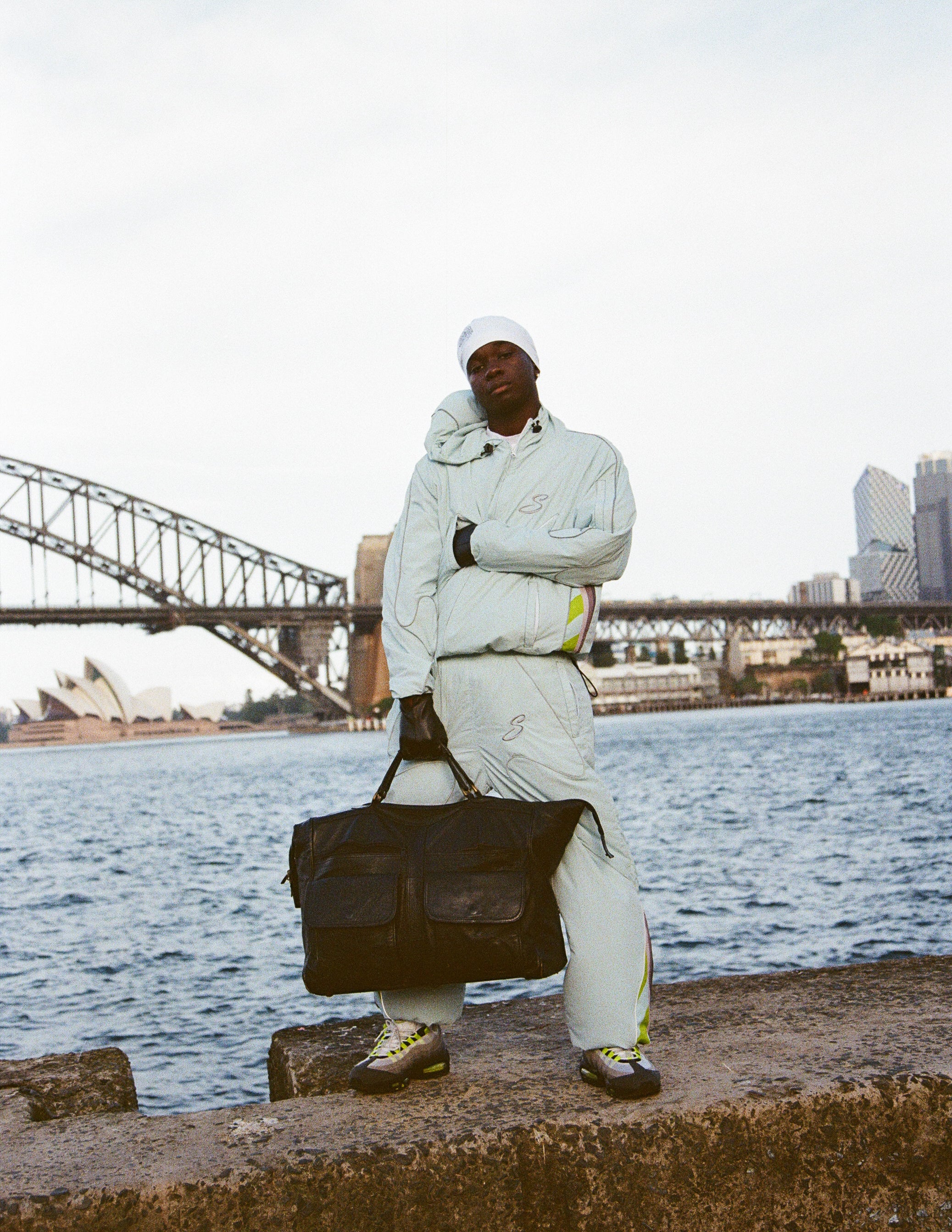 ICE WHITE WINDBREAKER